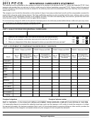 Form Pit-cg - New Mexico Caregiver's Statement - 2013
