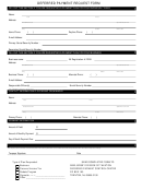 Deferred Payment Request Form - New Jersey Division Of Taxation