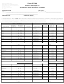 Form Bt-20 - Alcoholic Beverage Tax - Sealed Neck Bottle Destruction Certificate - 2001 Printable pdf