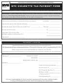 Nyc Cigarette Tax Payment Form