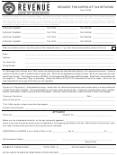 Form 70-698 Request For Copies Of Tax Returns