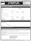 Application For Tax Status Report Form - Nyc Department Of Finance - 2015