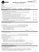 Montana Form Rcyl - Recycle Credit/deduction - 2009
