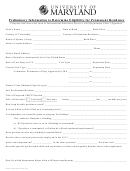 Preliminary Information To Determine Eligibility For Permanent Residence Form