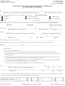 Form Dhs 1123 - Authorization To Disclose Confidential Information