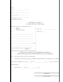 Notice Of Entry Of Order Regarding The Petition For Appointment Of Guardians Form - Clark County, Nevada