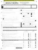 Form Il-1120-st-x - Amended Small Business Corporation Replacement Tax Return - 2010