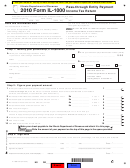 Form Il-1000 - Pass-through Entity Payment Income Tax Return - 2010