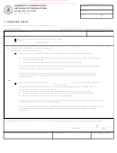 Sfn 58788 - Nonprofit Corporation Articles Of Dissolution Form