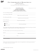 Limited Partnership Statement Of Change Of Resident Agent/resident Office Form
