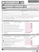 Form Lc-142 - Vt Landlord's Certificate