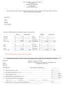 Form W-3 - Withholding Tax Reconciliation For Employer's Monthly/quarterly Returns - 2006