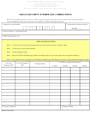 Uitr-6c 1/02 - Social Security Number (ssn) Corrections - Colorado Department Of Labor And Employment