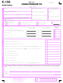 Form K-150 - Kansas Franchise Tax - 2010 Printable pdf