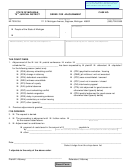 Order For Adjournment Form - Michigan 70th Judicial District