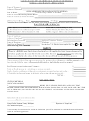 Burial Allowance Application - Saginaw County Soldiers & Sailors Commission