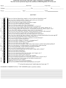 Preparticipation History And Physical Examination Form