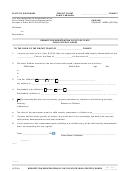 Request For Registration Of Out-of-state Child Custody Order Form - Wisconsin