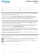 Us Goods Fax Inquiry Form