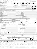 Health Insurance Application Form