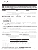 Continuation Of Coverage Form For Group Life Insurance Form - Lincoln Financial Group