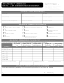 Form Upp-192 - Alien Determination Of Residency Printable pdf