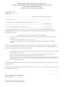 The Judicial Title Insurance Agency Llc Affidavit In Connection With Real Property Law 265-a Form