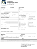 Business Registration Application Form - County Of Greenville