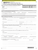Form Mfut-12 - Motor Fuel Use Tax Ifta License And Decals Application - 2010
