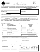 Ppb-8 - Application For Property Tax Assistance Program Form Montana