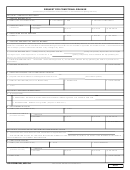 Dd Form 368 Request For Conditional Release