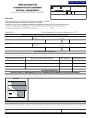150-303-087 - Application For Conservation Easement Special Assessment Form