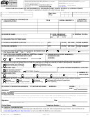 Form De 1gs - Registration Form For Governmental Organizations, Public Schools, & Indian Tribes - 2011