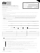 Form De 1378 - Application For Unemployment And Disability Insurance Elective Coverage For Employees Exempted Under The California Unemployment Insurance Code - 2005