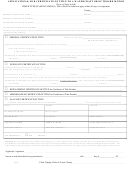 Application For Certificate Of Title To Watercraft Or Outboard Motor
