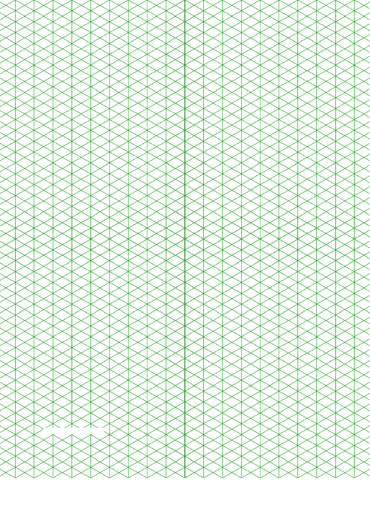 Isometric Graph Paper Staples Template