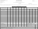 Form Bt-22-(6) - Alcoholic Beverages Tax Inventory Report Of Alcoholic Beverages - 2001
