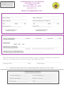 Meals Tax Registration Form - Spotsylvania