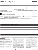 California Form 100-we - Water's-edge Election - 2008