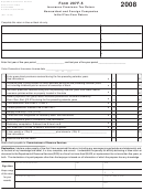 Form 207f-5 - Insurance Premiums Tax Return - Nonresident And Foreign Companies, Initial Five-year Return - 2008