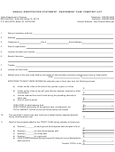 Annual Registration Statement - Endowment Care Cemetery Act Form - Idaho Department Of Finance