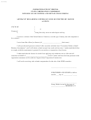 Affidavit Regarding Offers Of Scor Securities By Issuer Agents Form - Commonwealth Of Virginia