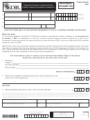 Form R-540ins Request For Refund Of Louisiana Citizens Property Insurance Corporation Assessment 2006