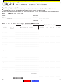 Form Rl-115 - Other Illinois Liquor Tax Deductions - 2010