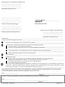 Answer Eviction Action Form