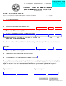 Form Bus83 - Limited Liability Partnership Statement Of Qualification (2007)
