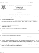 Form 350 - Application For Certificate Of Registration