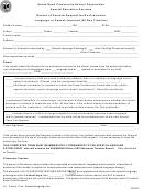 Record Of Parental Request For Re-evaluation Language Or Speech Impaired (50 Day Timeline) Form