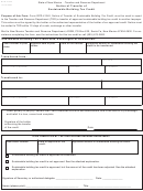 Form Rpd-41342 - Notice Of Transfer Of Sustainable Building Tax Credit