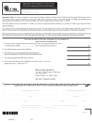 Form R-6467s - Application For Extension Of Time To File Louisiana Composite Partnership Return - 2007